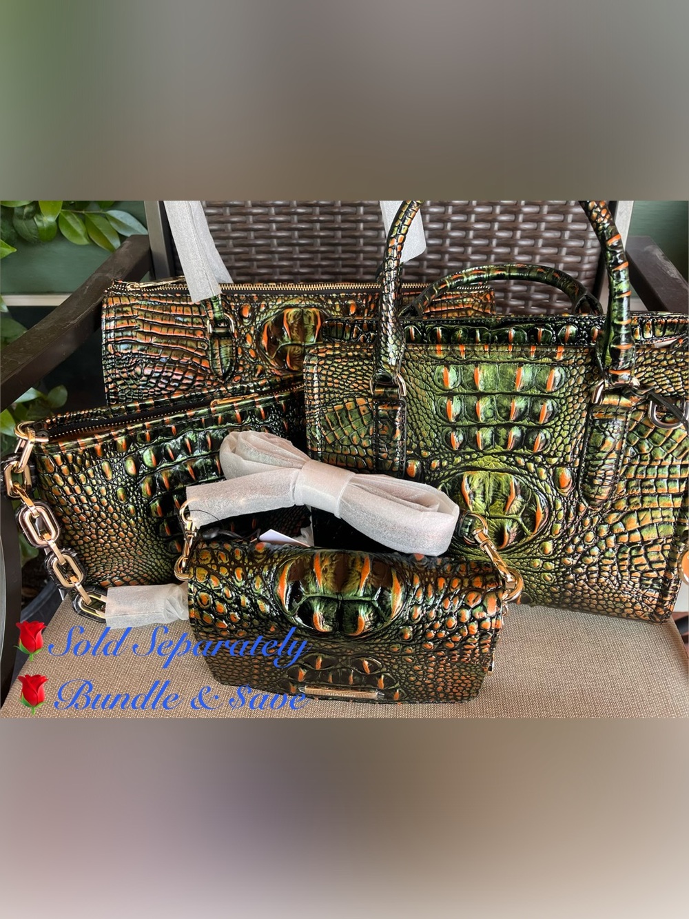NWT BRAHMIN SOPHIA in SAMBA Melbourne Satchel - Picture 16 of 17